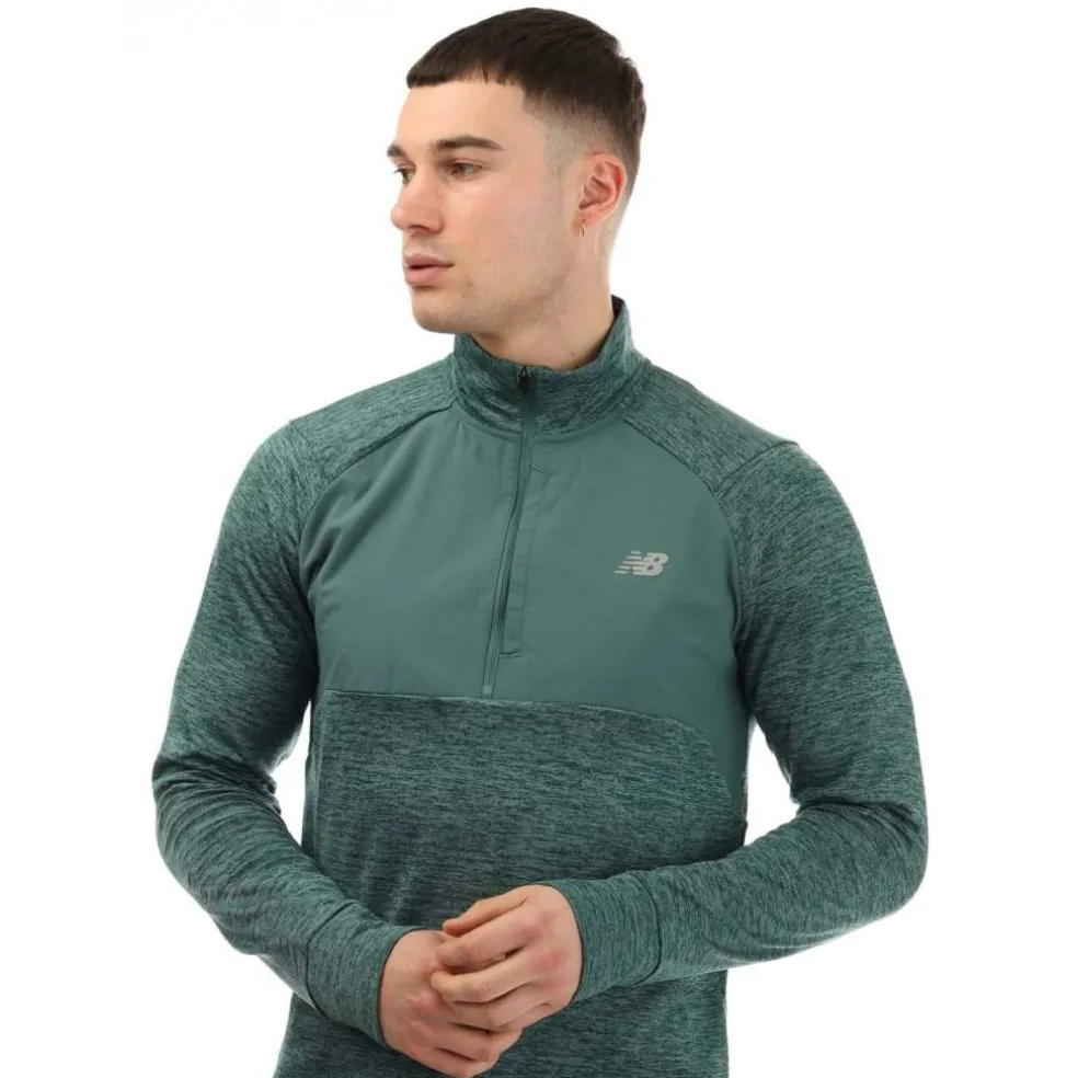 Athletics Heat Grid 1/2 Zip Top
