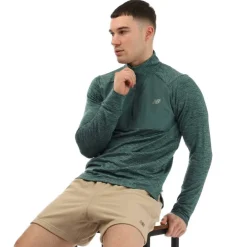 Athletics Heat Grid 1/2 Zip Top
