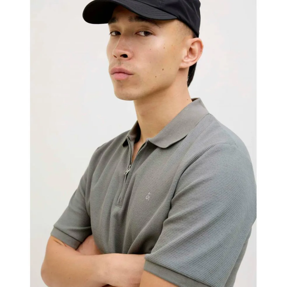 Austin Zip Polo Mens
