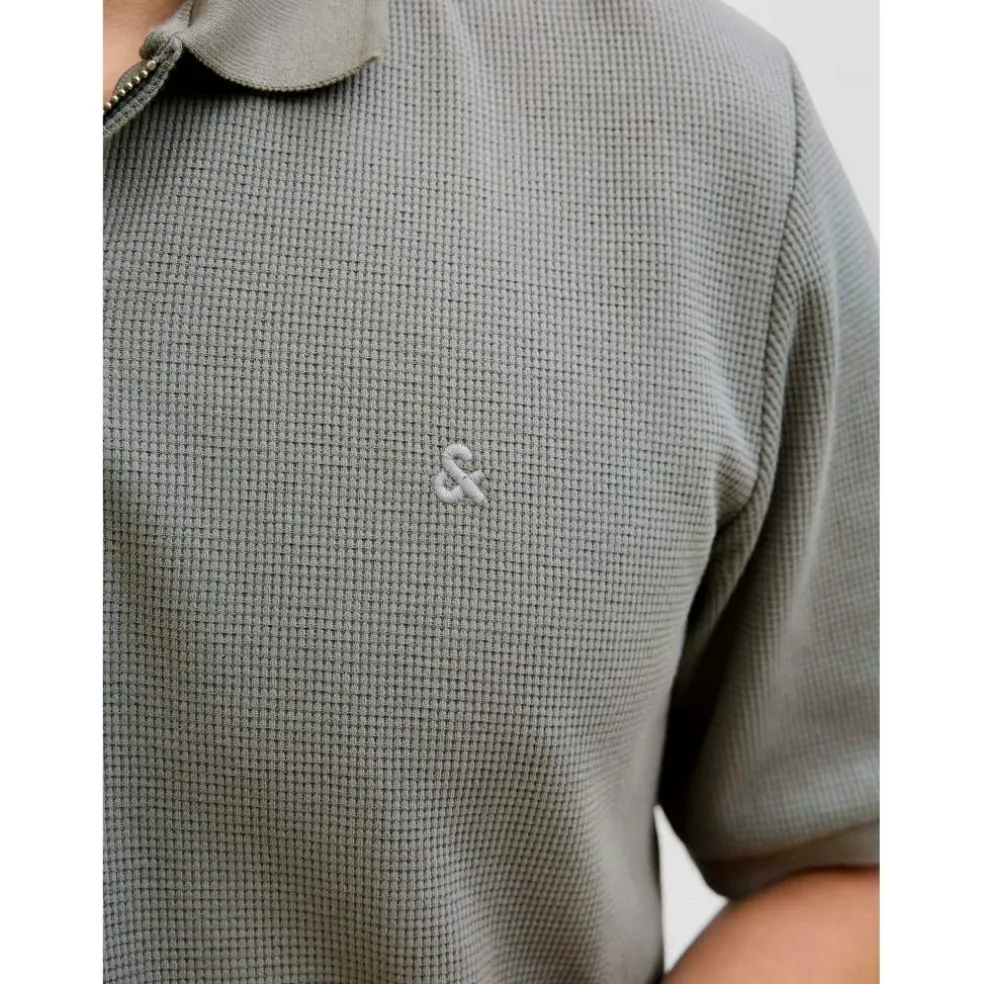 Austin Zip Polo Mens