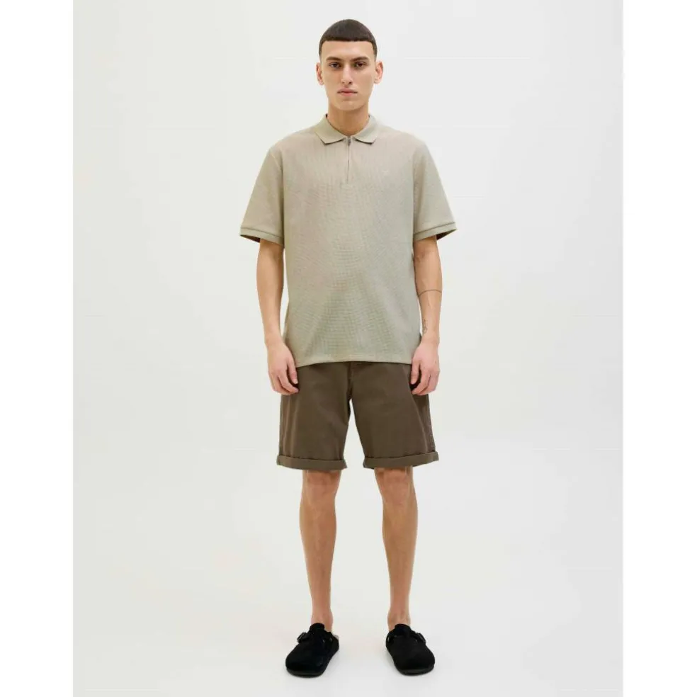 Austin Zip Polo Mens