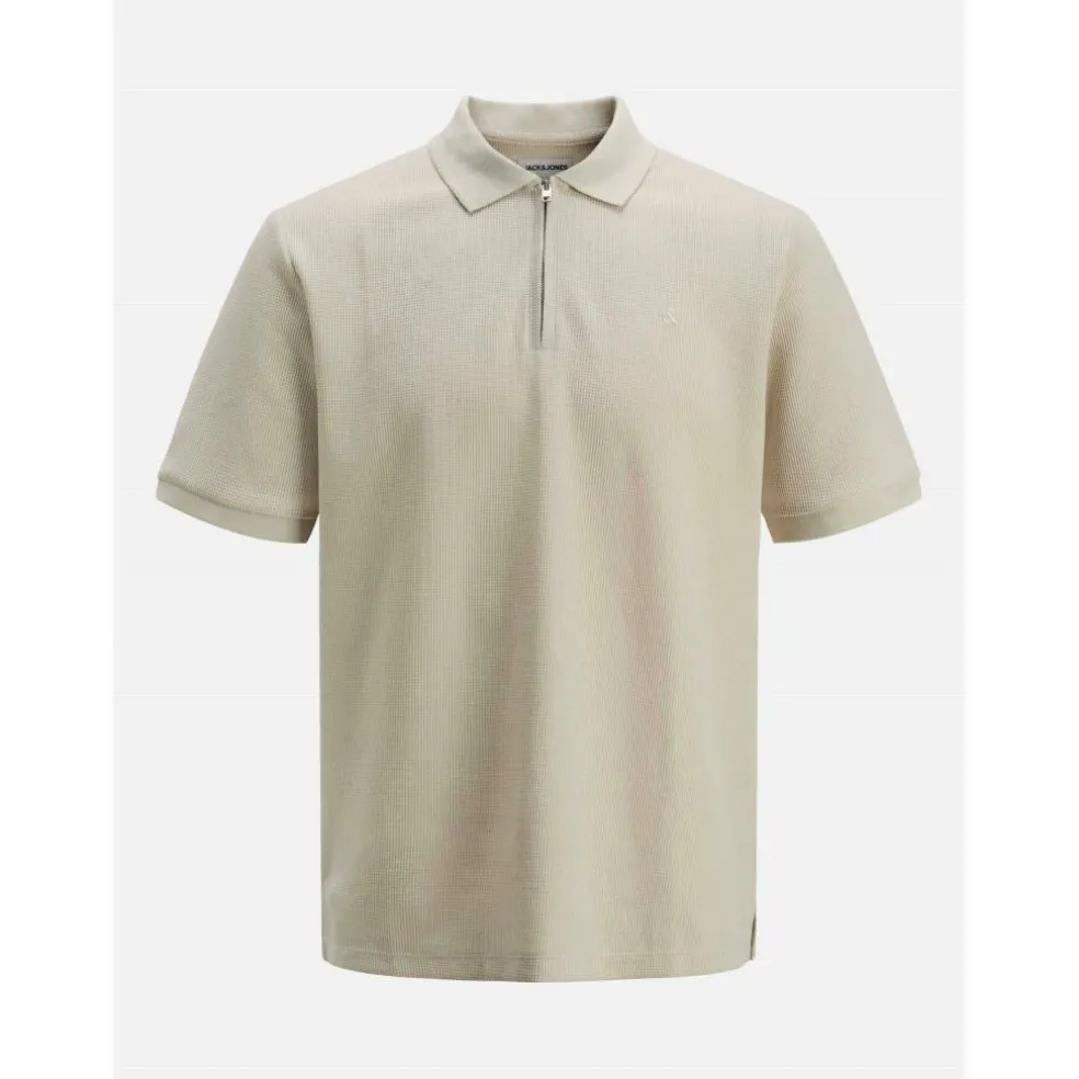 Austin Zip Polo Mens