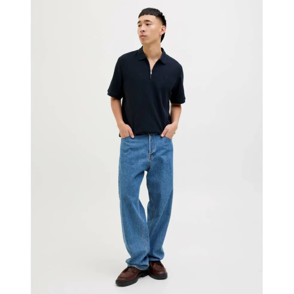 Austin Zip Polo Mens
