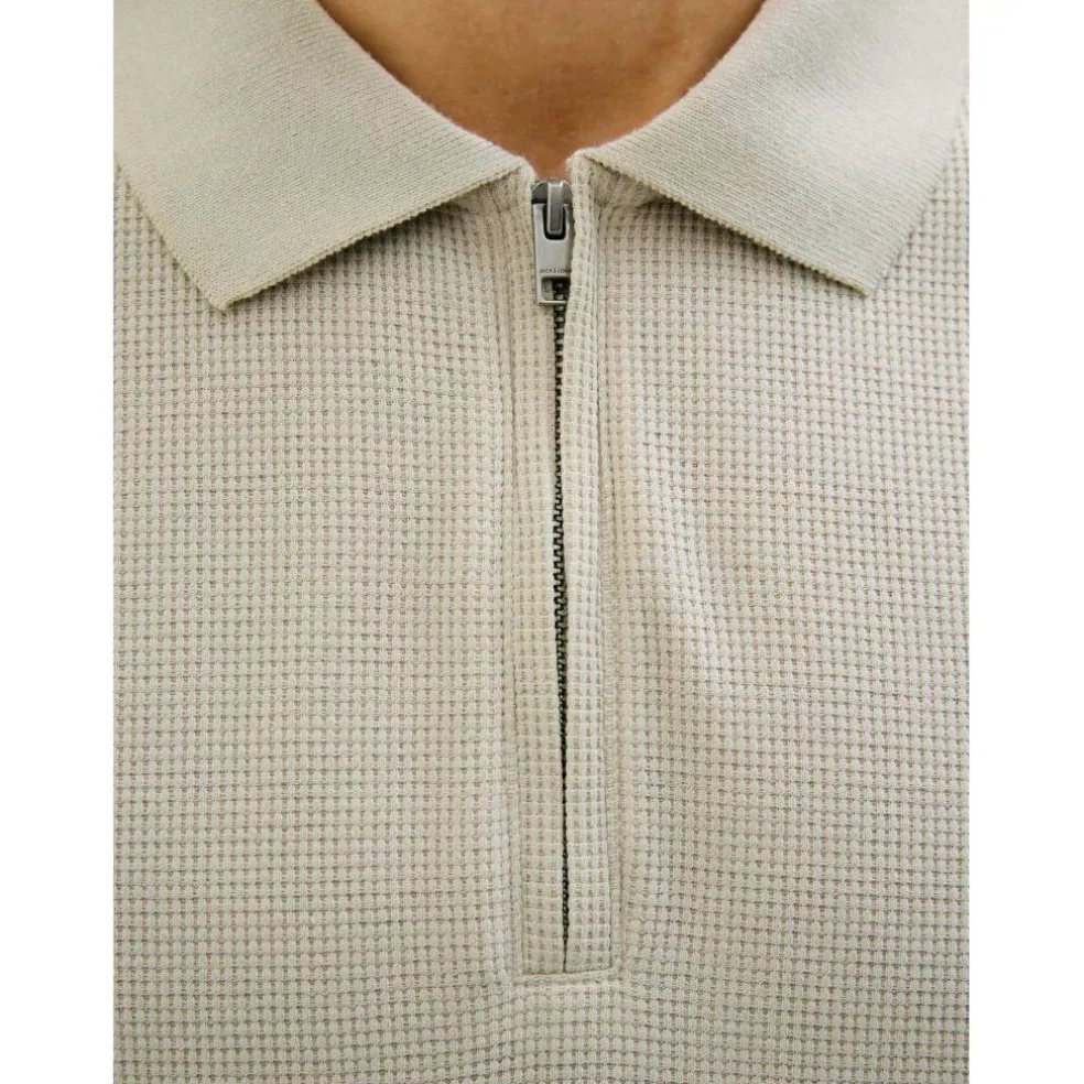 Austin Zip Polo Mens