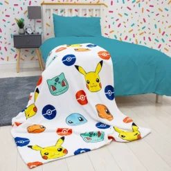 Badges Fleece Blanket