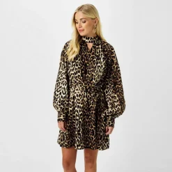 Balloon Sleeve Dress