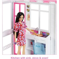 BARBIE VACATION HOUSE DOLL PLAYSET