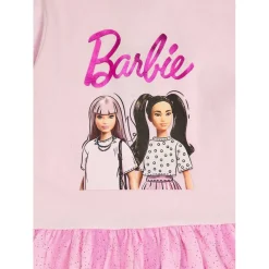 Barbie Girls Tulle Detail Dress