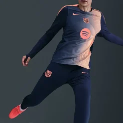 Barcelona Strike Third Tracksuit Bottoms 2025 2026 Womens