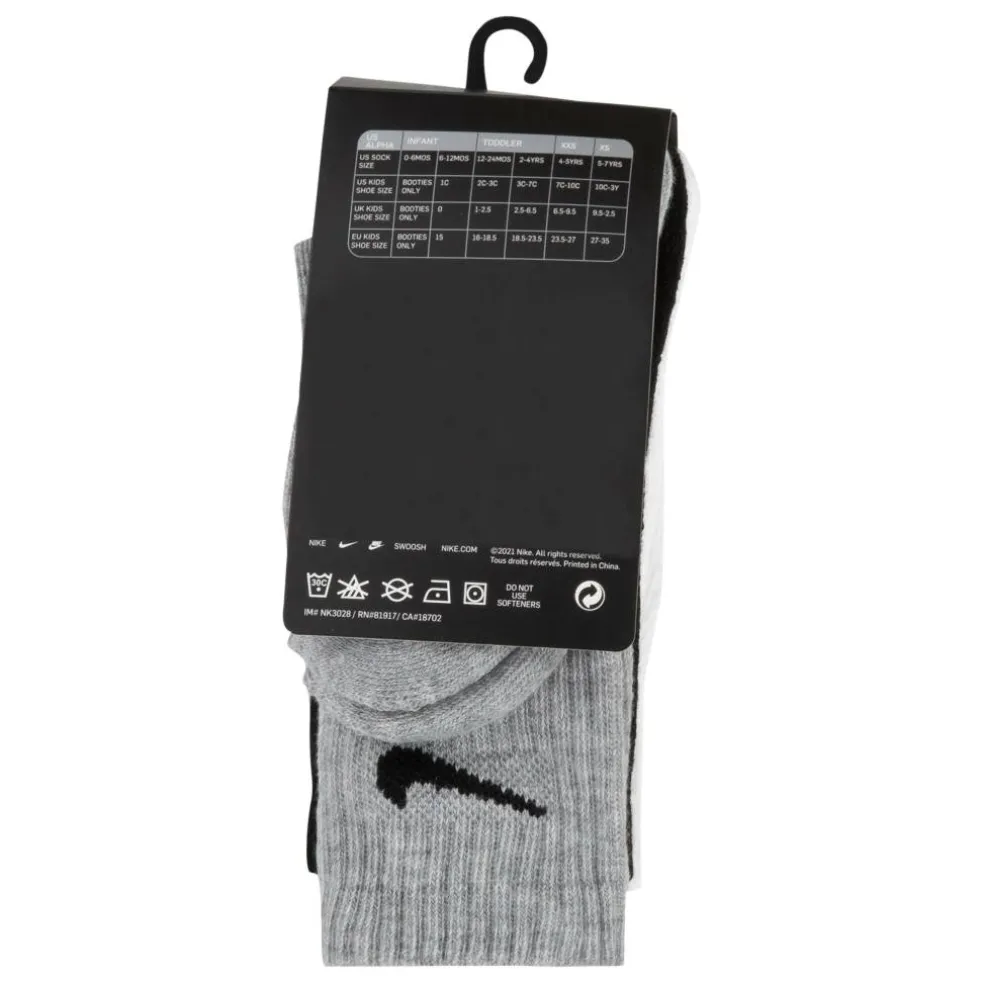 Basic Crew 3Pk Sock Infants