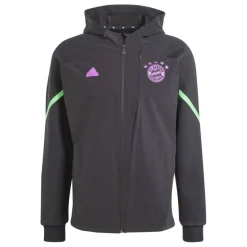Bayern Munich Designed For Gameday Full-Zip 2024 2025 Hoodie Mens