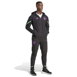 Bayern Munich Designed For Gameday Full-Zip 2024 2025 Hoodie Mens