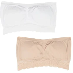 Be 2 Pack Lace Bandeau Bra