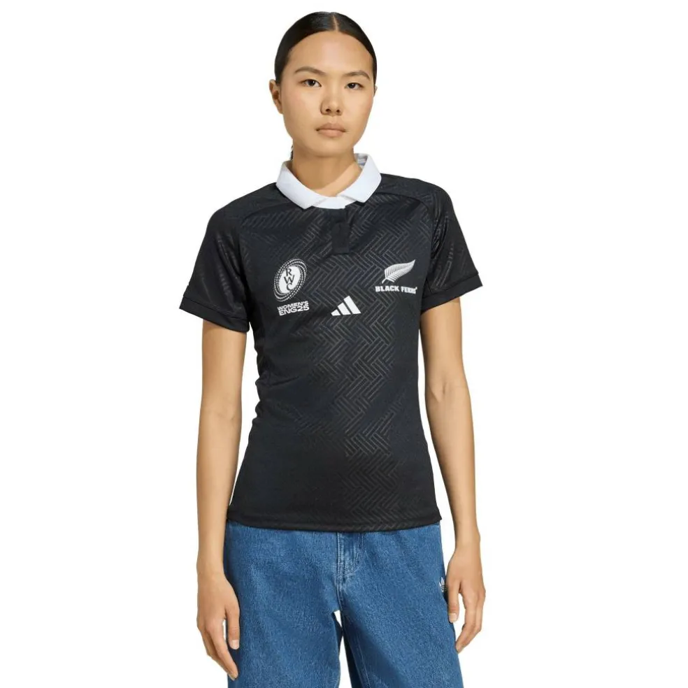Black Ferns World Cup Home Shirt 2025 Womens