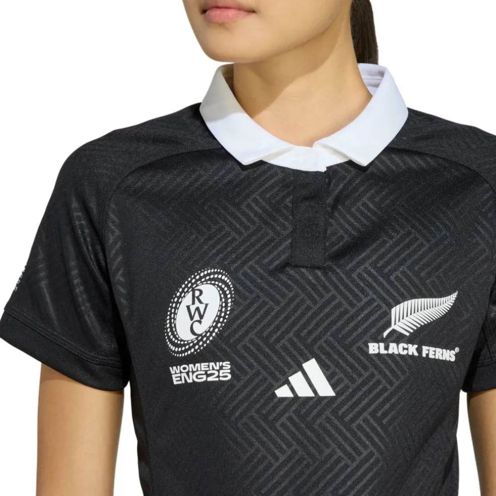 Black Ferns World Cup Home Shirt 2025 Womens