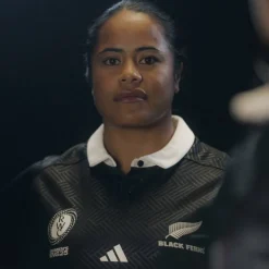 Black Ferns World Cup Home Shirt 2025 Womens