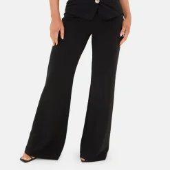 Black Wide Leg Trousers