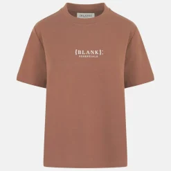 Blank E Core Puff Print T-Shirt Ladies