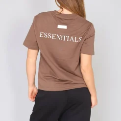 Blank E Core Puff Print T-Shirt Ladies