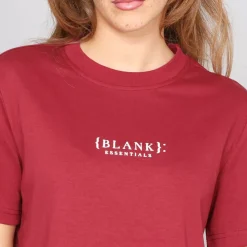 Blank E Core Puff Print T-Shirt Ladies