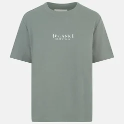Blank E Core Puff Print T-Shirt Ladies