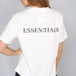 Blank E Core Puff Print T-Shirt Ladies