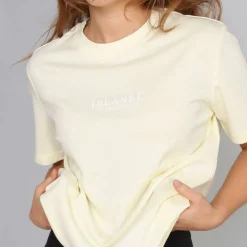 Blank E Core Puff Print T-Shirt Ladies