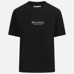 Blank E Core Puff Print T-Shirt Ladies