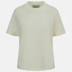 Blank E Core Puff Print T-Shirt Ladies