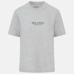 Blank E Core Puff Print T-Shirt Ladies