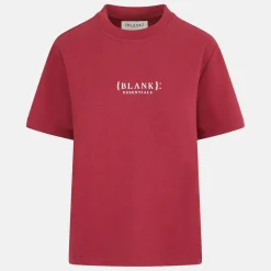 Blank E Core Puff Print T-Shirt Ladies