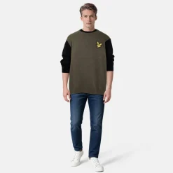 Block Crew Neck Sweater