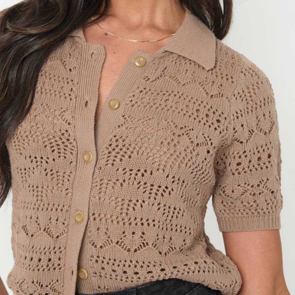 Boho Crochet Lace Top
