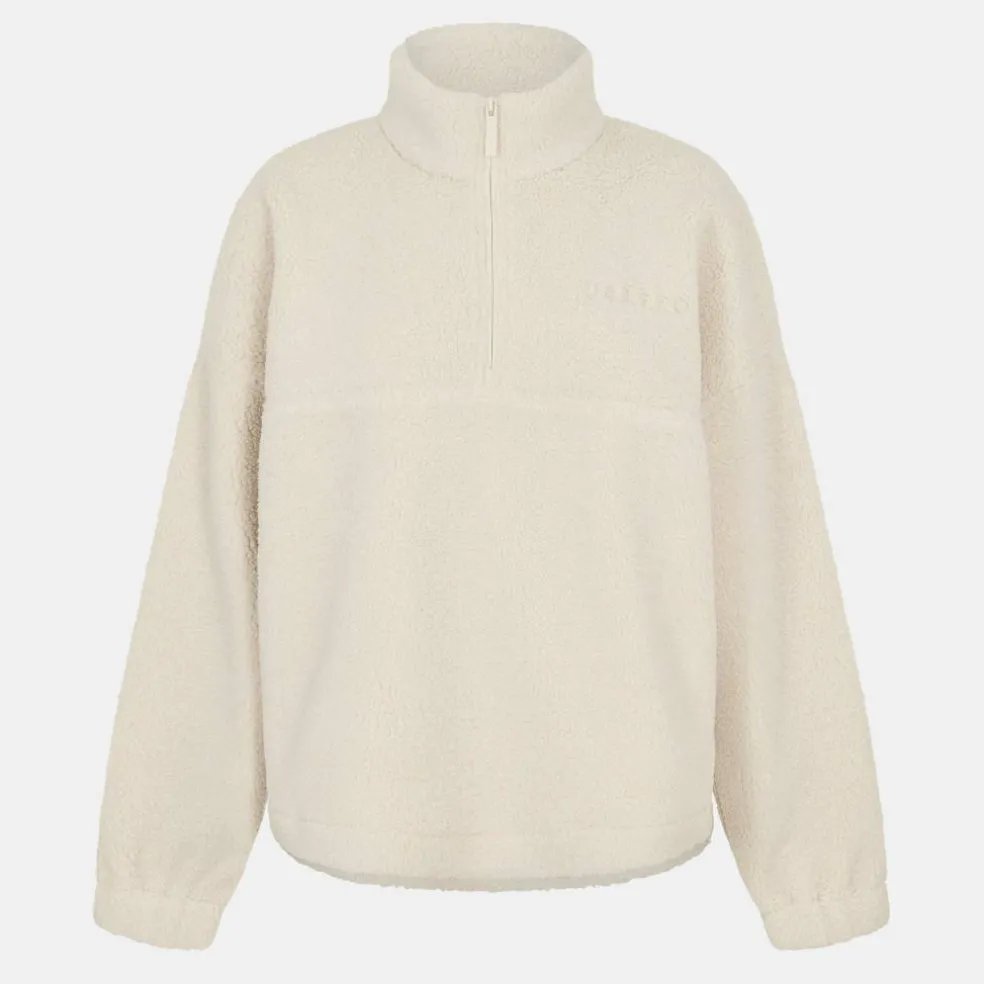 Borg Quarter Zip Fleece Womens