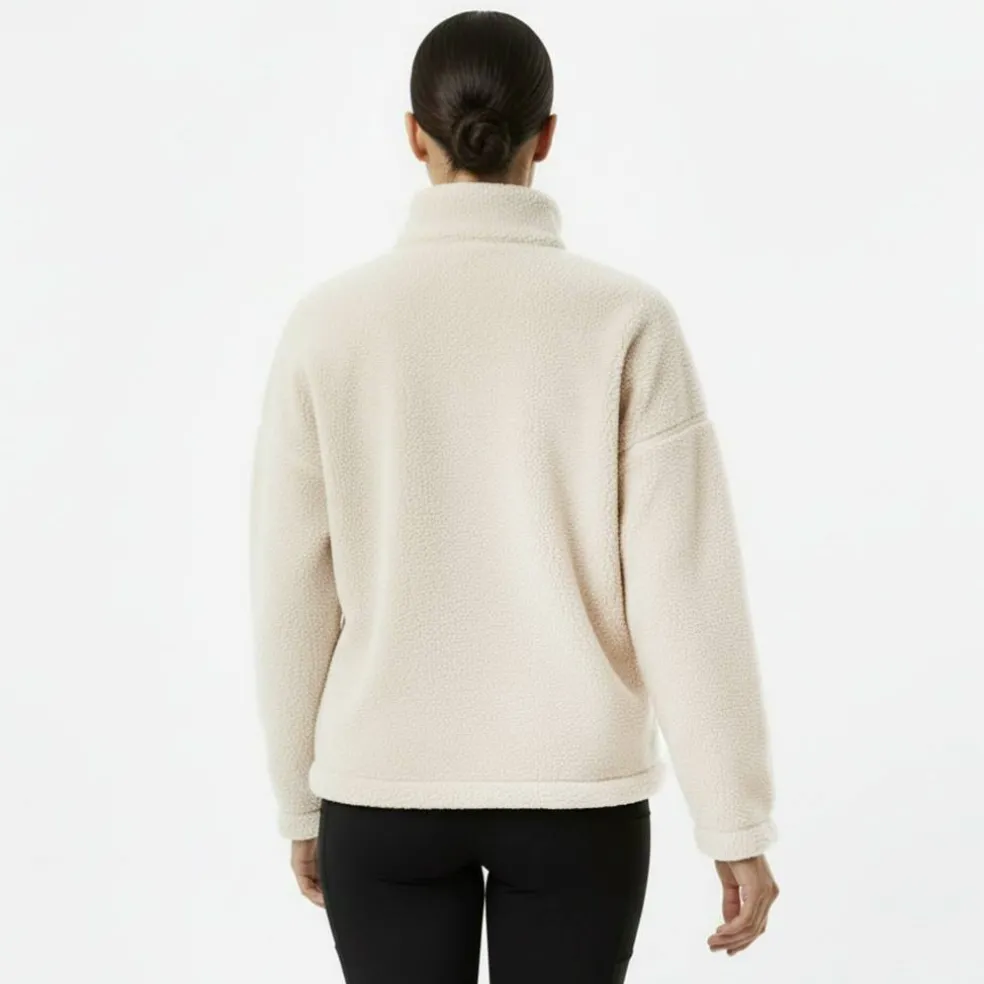 Borg Quarter Zip Fleece Womens