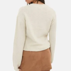 Boucle V Neck Jumper