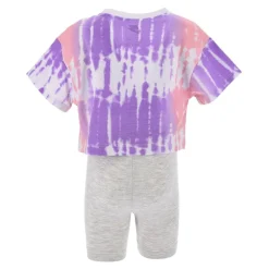 Boxy T-Shirt Bike Short Set