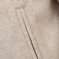 Boys coat double breasted lapel grey
