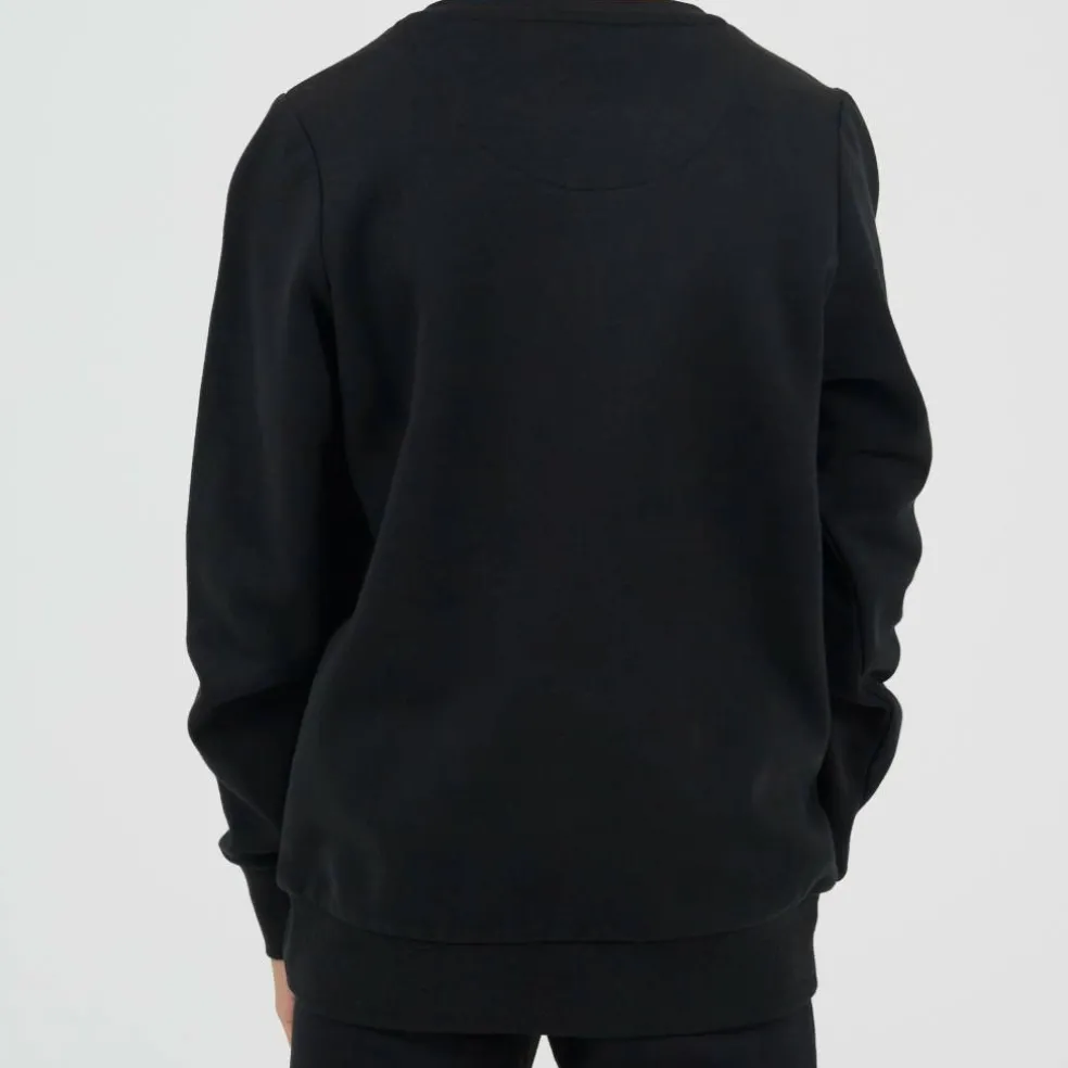 Boys Crew Neck Long Sleeve Sweatshirt with Chest Pocket Detail