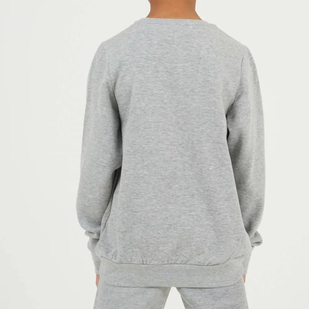 Boys Crew Neck Long Sleeve Sweatshirt with Chest Pocket Detail