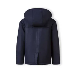 Boys duffle coat with toggle closure navy