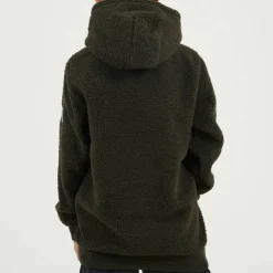 Boys Kangaroo Pocket Borg Hoodie with Badge Detail
