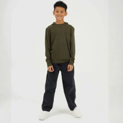Boys Long Sleeve Hoodie with Set In Sleeve