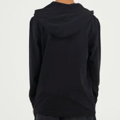 Boys Long Sleeve Hoodie with Set In Sleeve