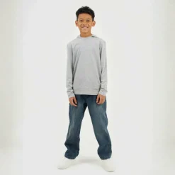 Boys Long Sleeve Hoodie with Set In Sleeve