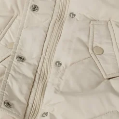 Boys snowsuit with ears fleece lining and mittens grey