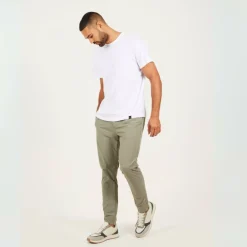 Brave Mens Casual Chino Trousers Sage