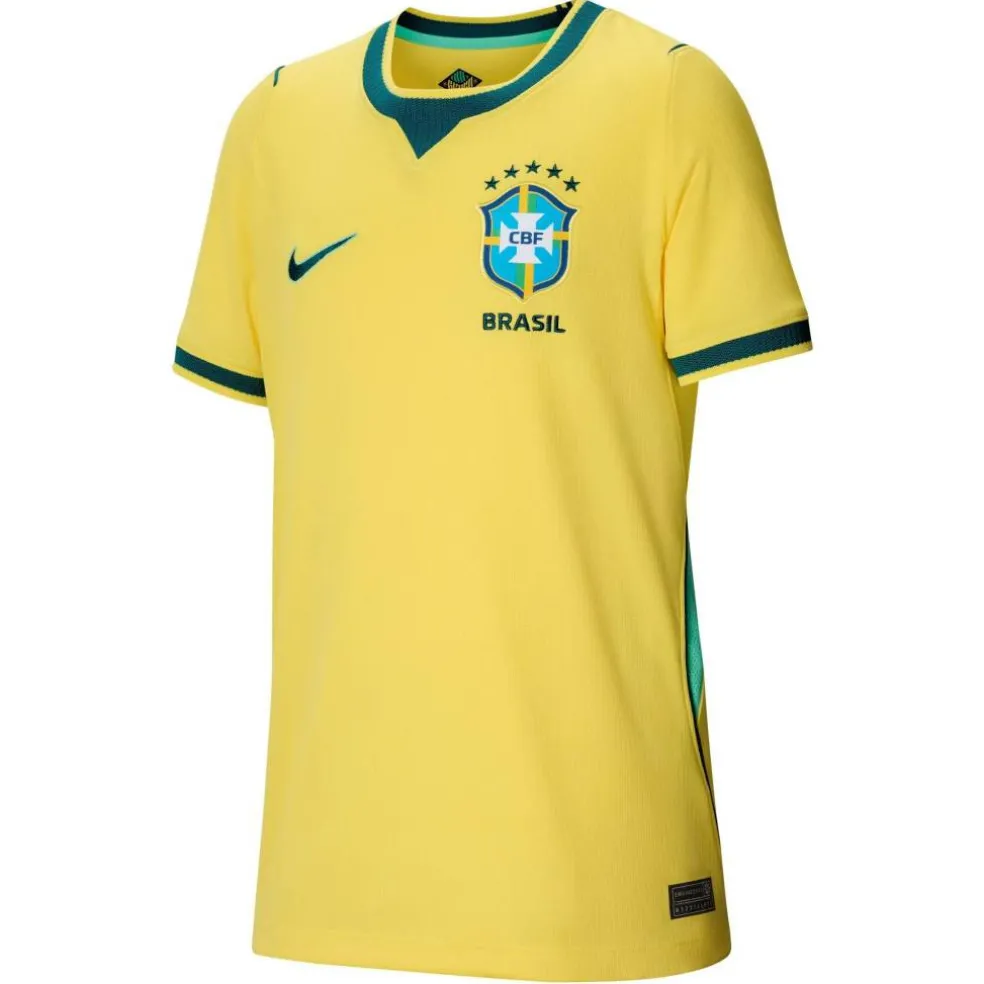 Brazil World Cup 2026 Junior Home Jersey