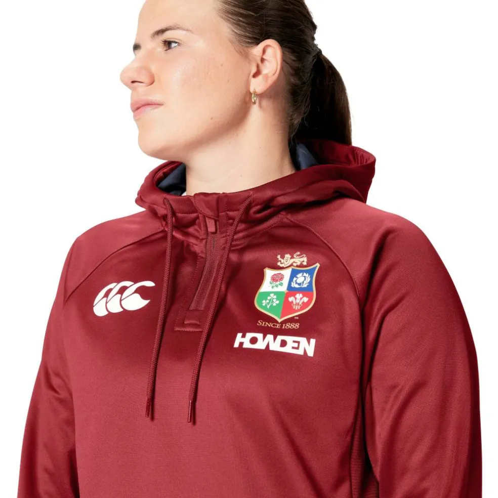 British and Irish Lions 2024 Quarter Zip Hoodie Womens