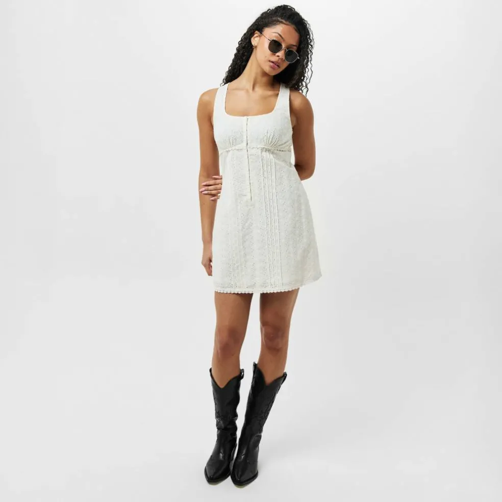 Broderie Corset Dress